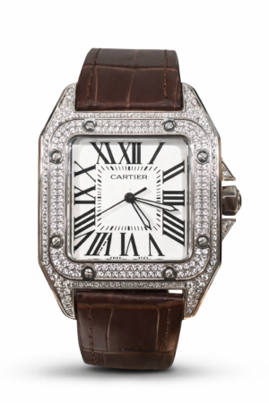 ZB Royal Edge Cartier – Classic Leather Strap Men's Watch