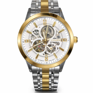 Citizen Automatic Skeleton Two-Tone Stainless Steel Watch