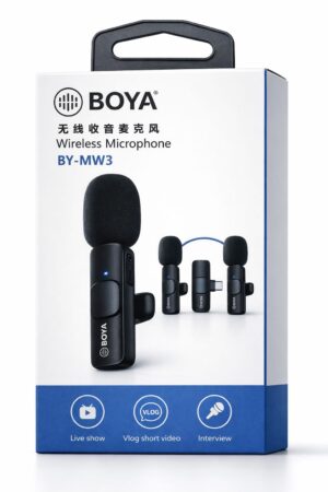 Boya BY-MW3 Wireless Lavalier Microphone