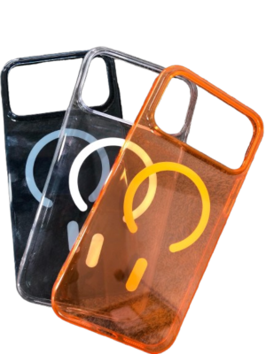 iPhone 17 Pro Max Magnetic MagSafe Transparent Case – Shockproof Protective Cover