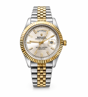 Rolex Oyster Perpetual – Elegant Two-Tone day date Luxury Watch