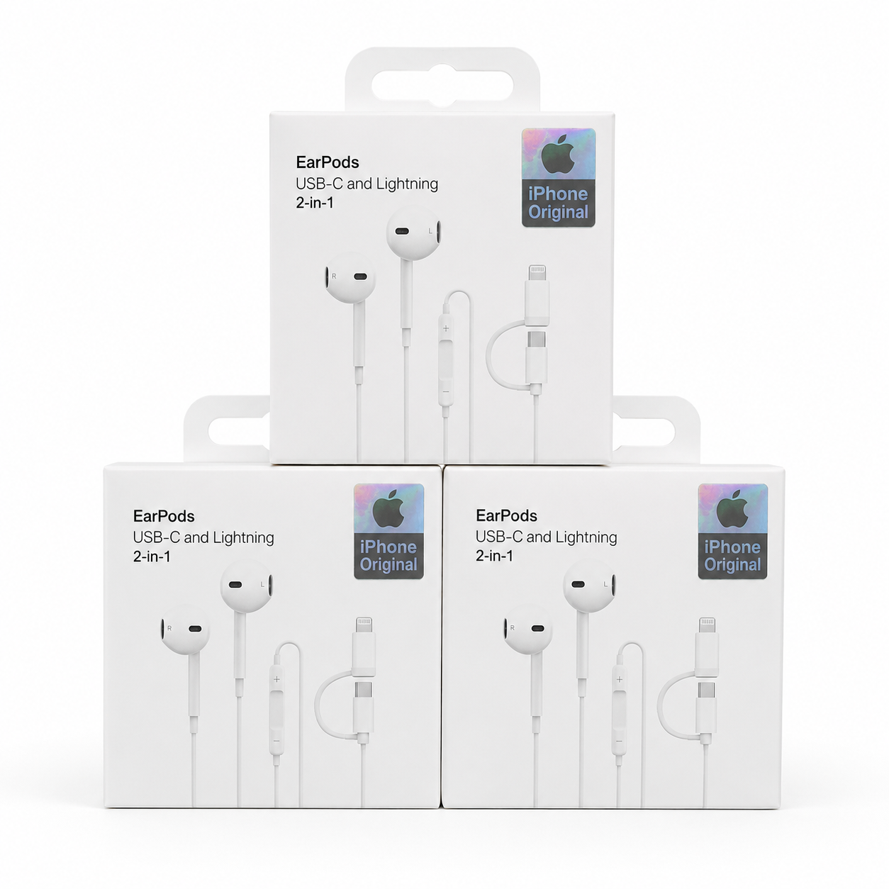 2-in-1 USB-C & Lightning Wired EarPods